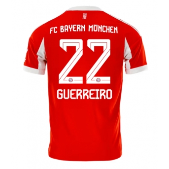 Billige Fotballdrakt Bayern Munich Raphael Guerreiro #22 Replika Hjemmedrakt 2025-26 Kortermet